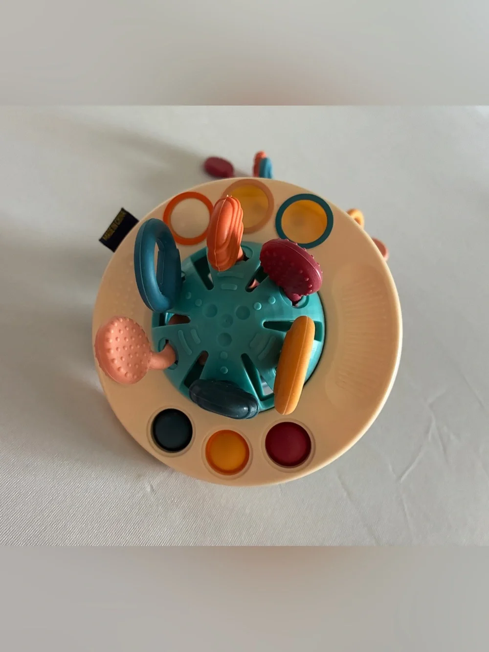 Interactive Multi-Color Sensory Toy for babies great for travel